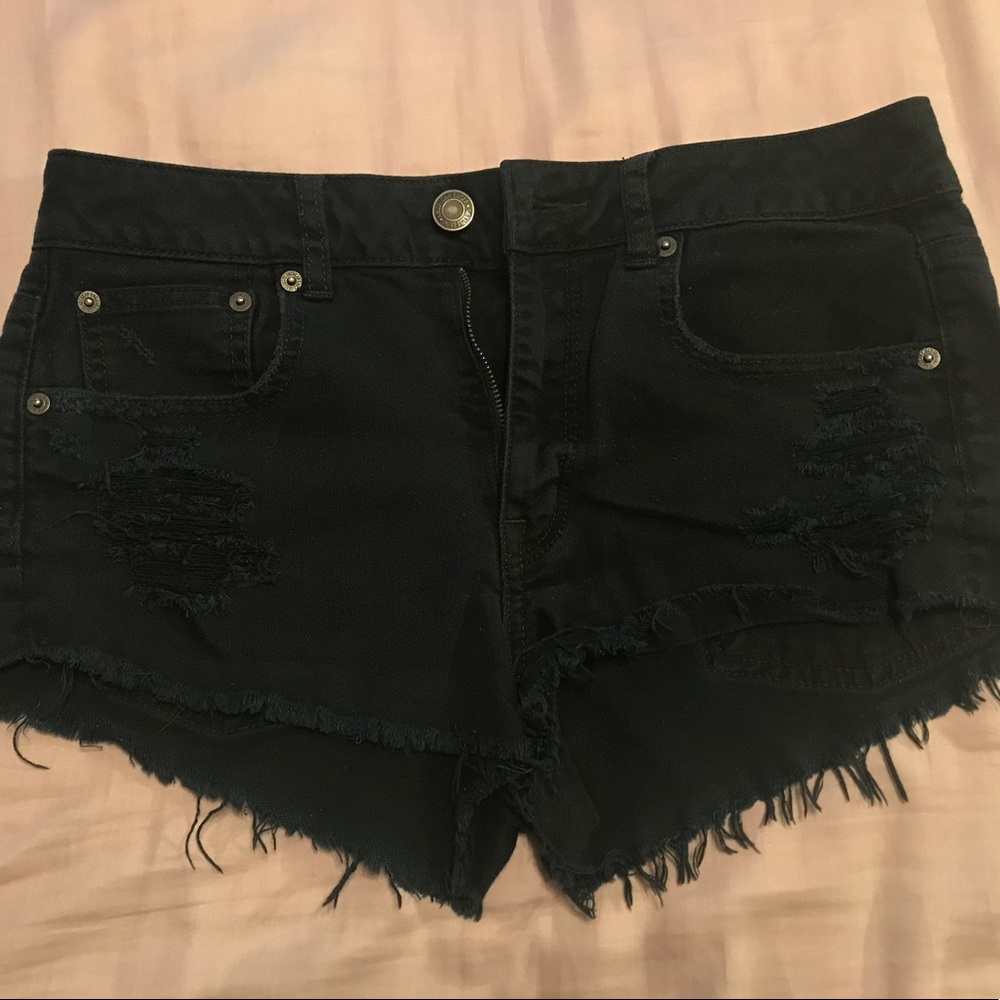 AMERICAN EAGLE festival shorts (Black 🖤)